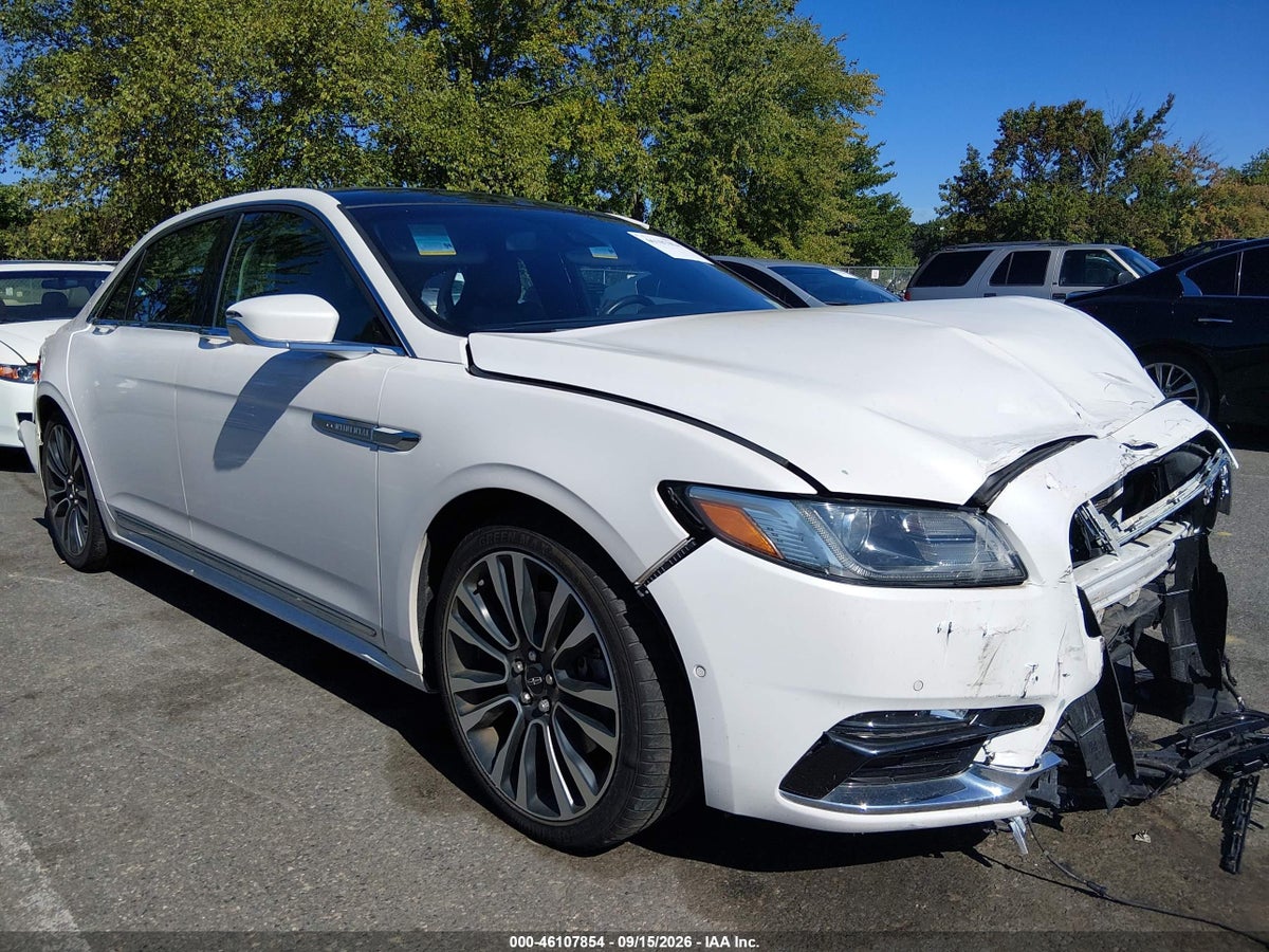 2019 LINCOLN CONTINENTAL RESERVE