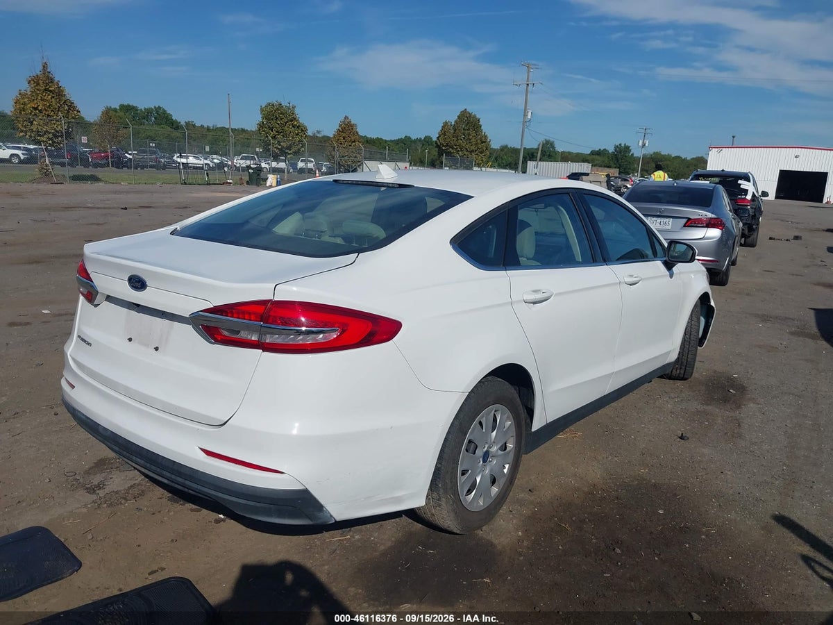 2020 FORD FUSION S — снимка 4