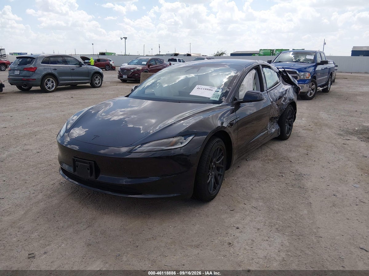 2026 TESLA MODEL 3 PREMIUM ALL-WHEEL DRIVE — photo 2