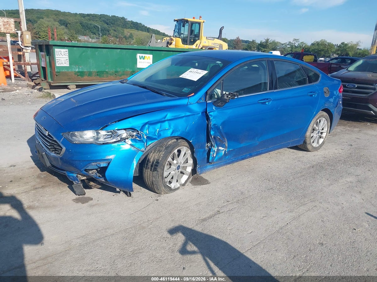 2020 FORD FUSION SE — снимка 2