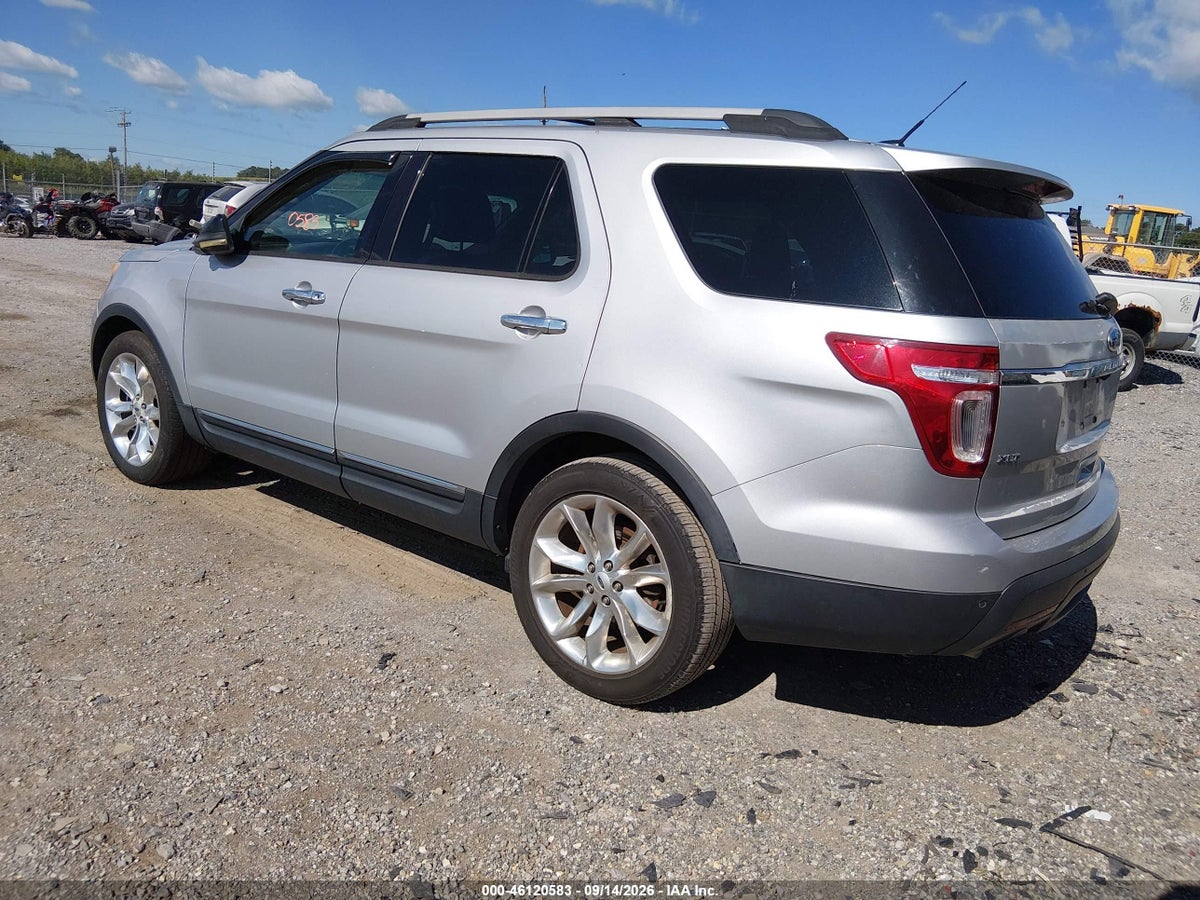 2012 FORD EXPLORER XLT — снимка 3