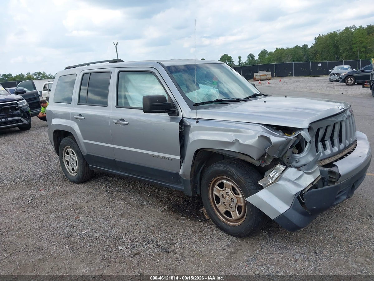 2017 JEEP PATRIOT SPORT FWD