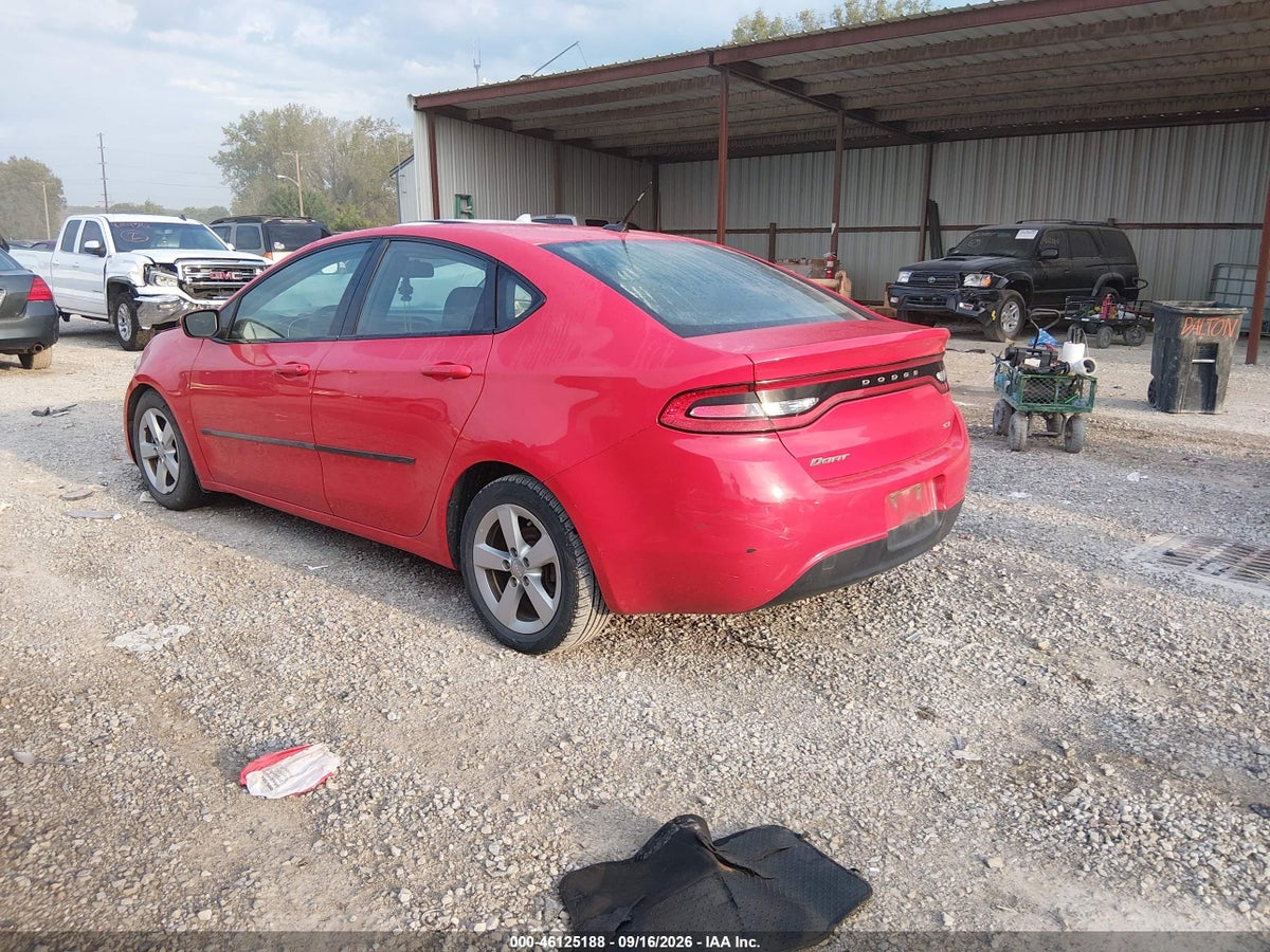 2016 DODGE DART SXT — photo 3