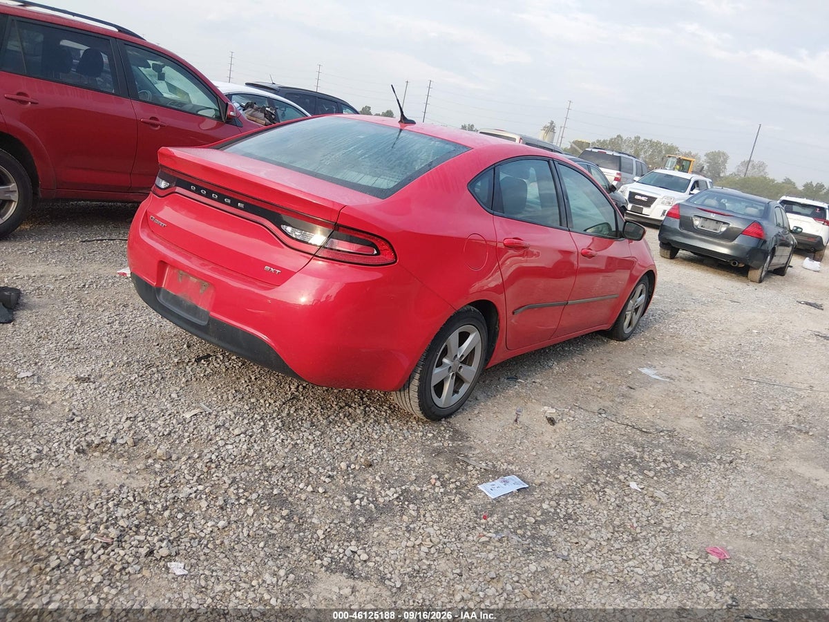 2016 DODGE DART SXT — photo 4