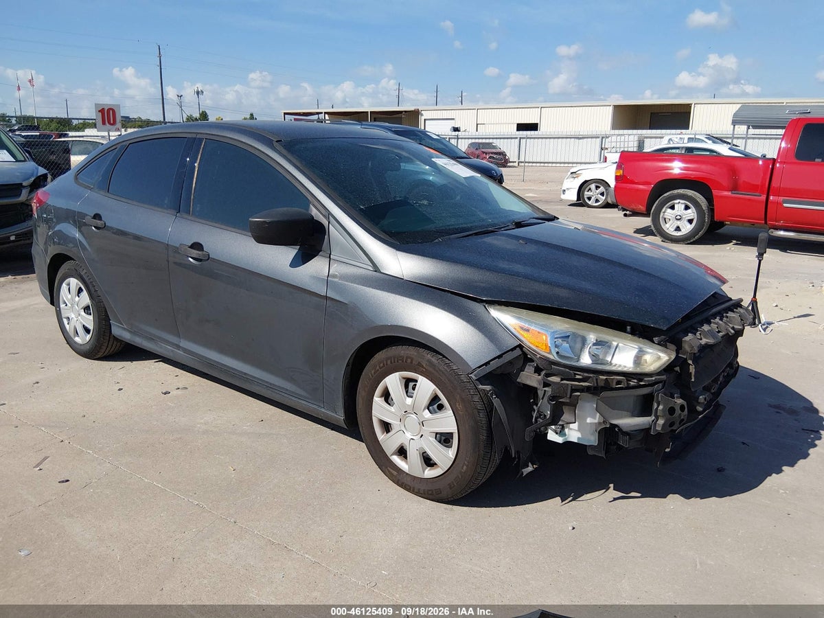 2018 FORD FOCUS S
