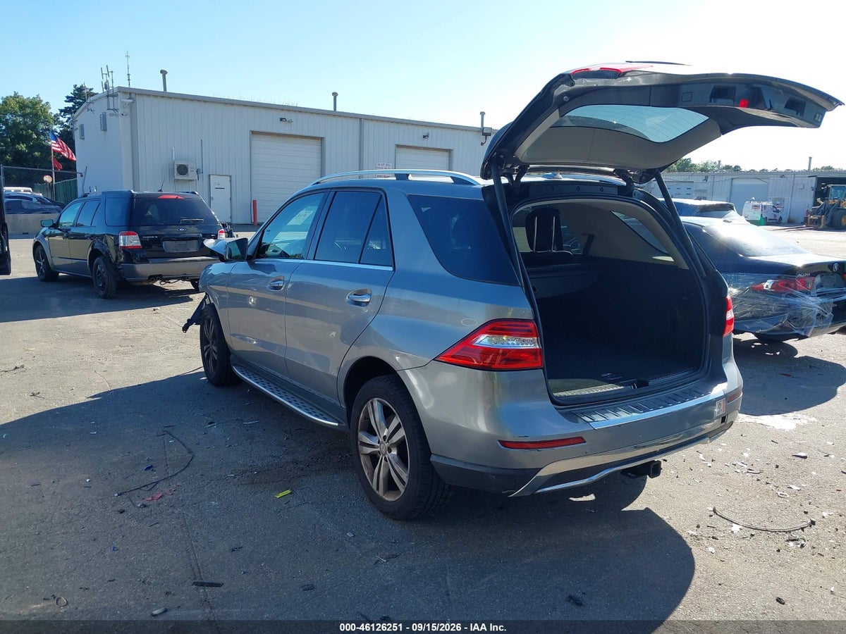 2015 MERCEDES-BENZ ML 350 4MATIC — снимка 3