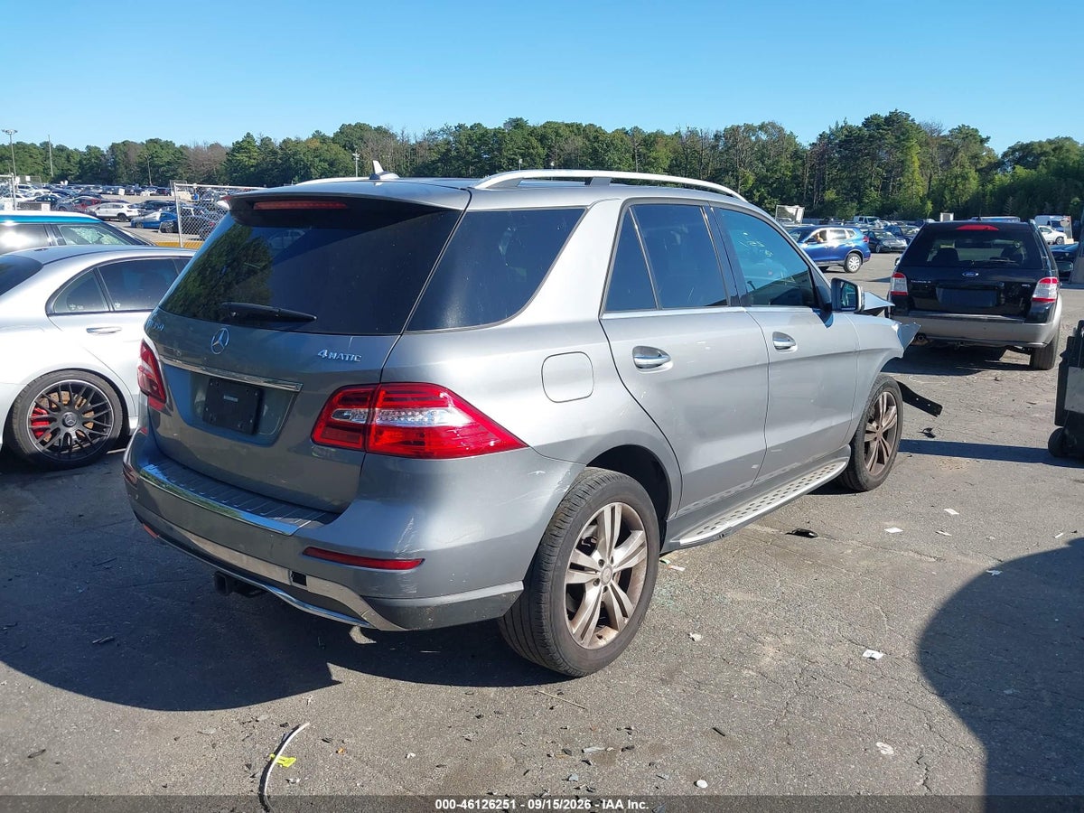 2015 MERCEDES-BENZ ML 350 4MATIC — снимка 4