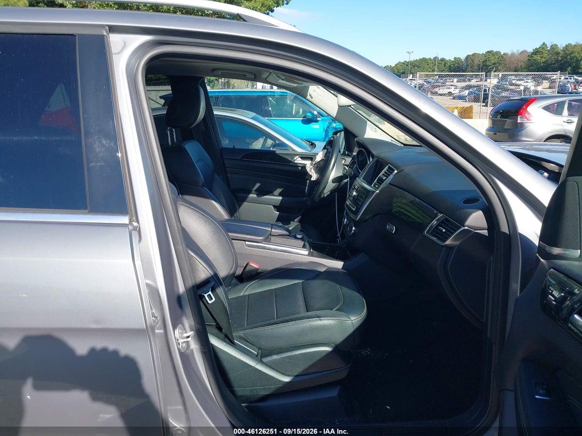 2015 MERCEDES-BENZ ML 350 4MATIC — снимка 5