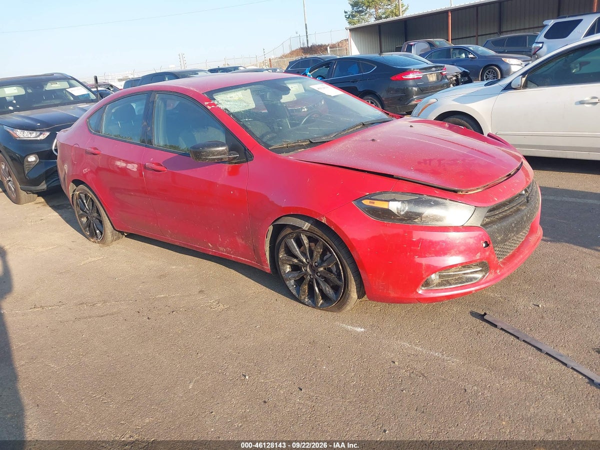 2016 DODGE DART SXT SPORT BLACKTOP