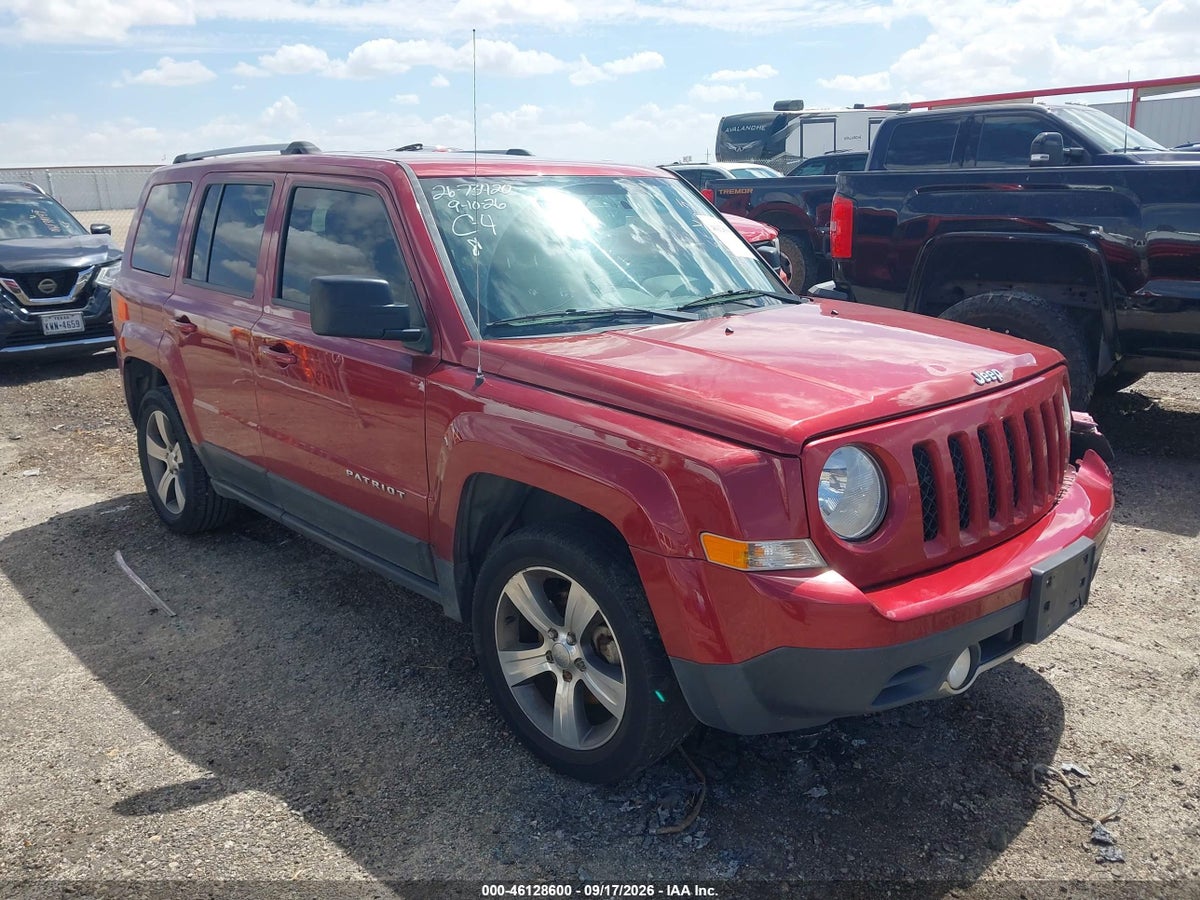 2017 JEEP PATRIOT HIGH ALTITUDE FWD