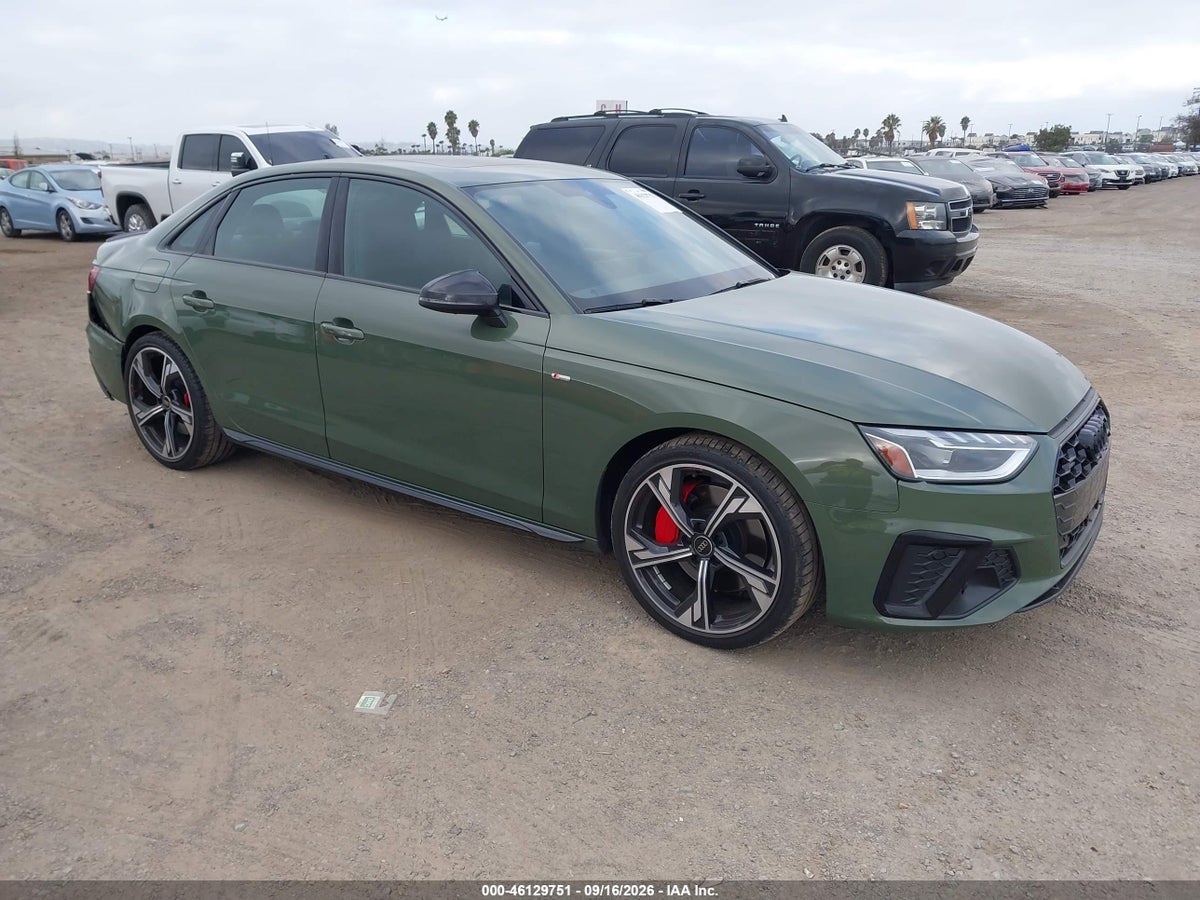 2025 AUDI A4 PREMIUM PLUS 45 TFSI S LINE QUATTRO S TRONIC