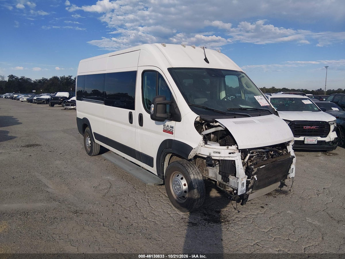 2022 RAM PROMASTER 2500 WINDOW VAN HIGH ROOF 159 WB
