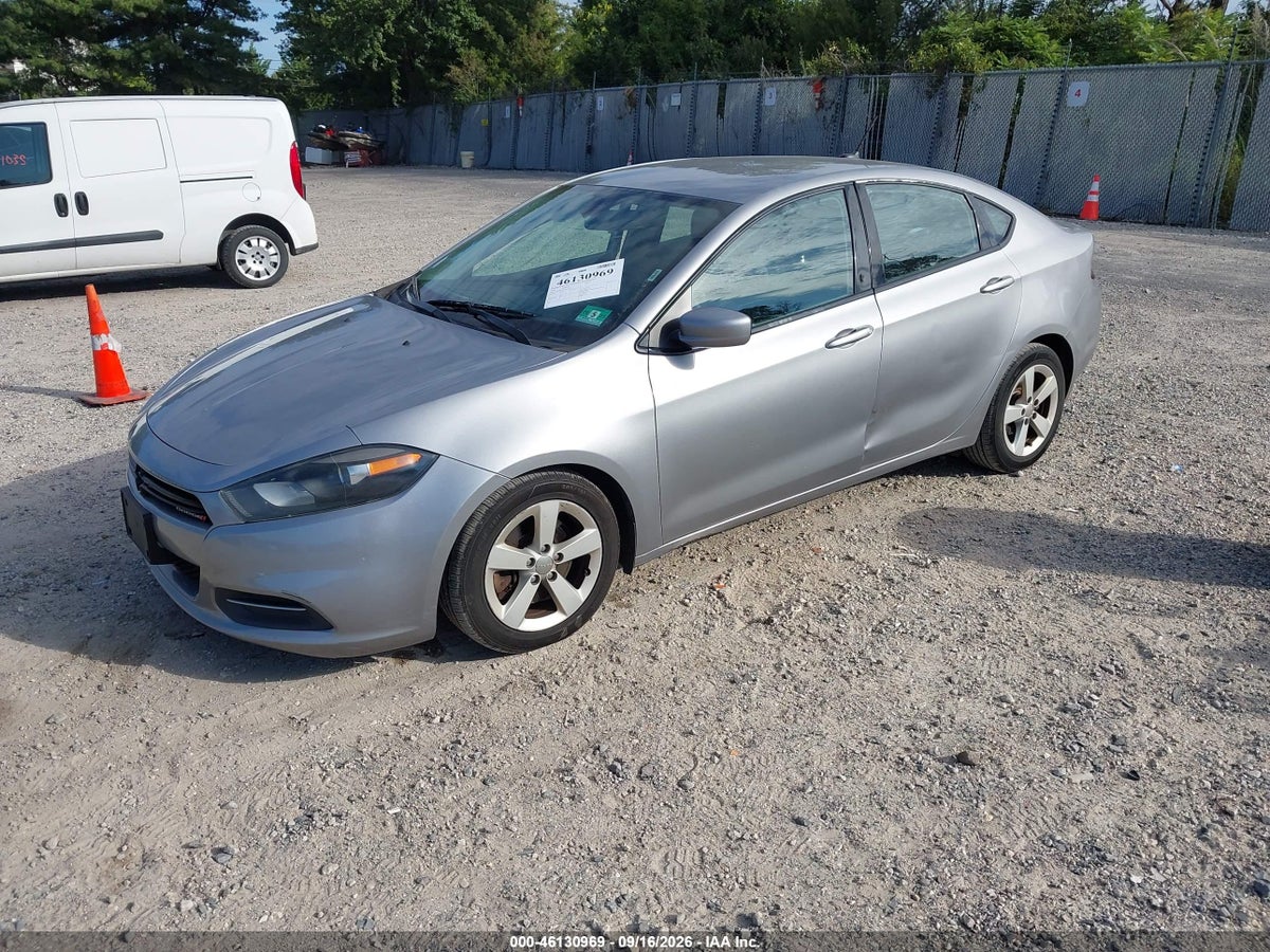 2016 DODGE DART SXT — photo 2