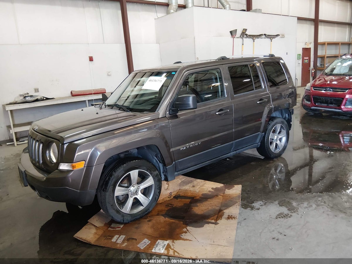 2017 JEEP PATRIOT HIGH ALTITUDE 4X4 — photo 2