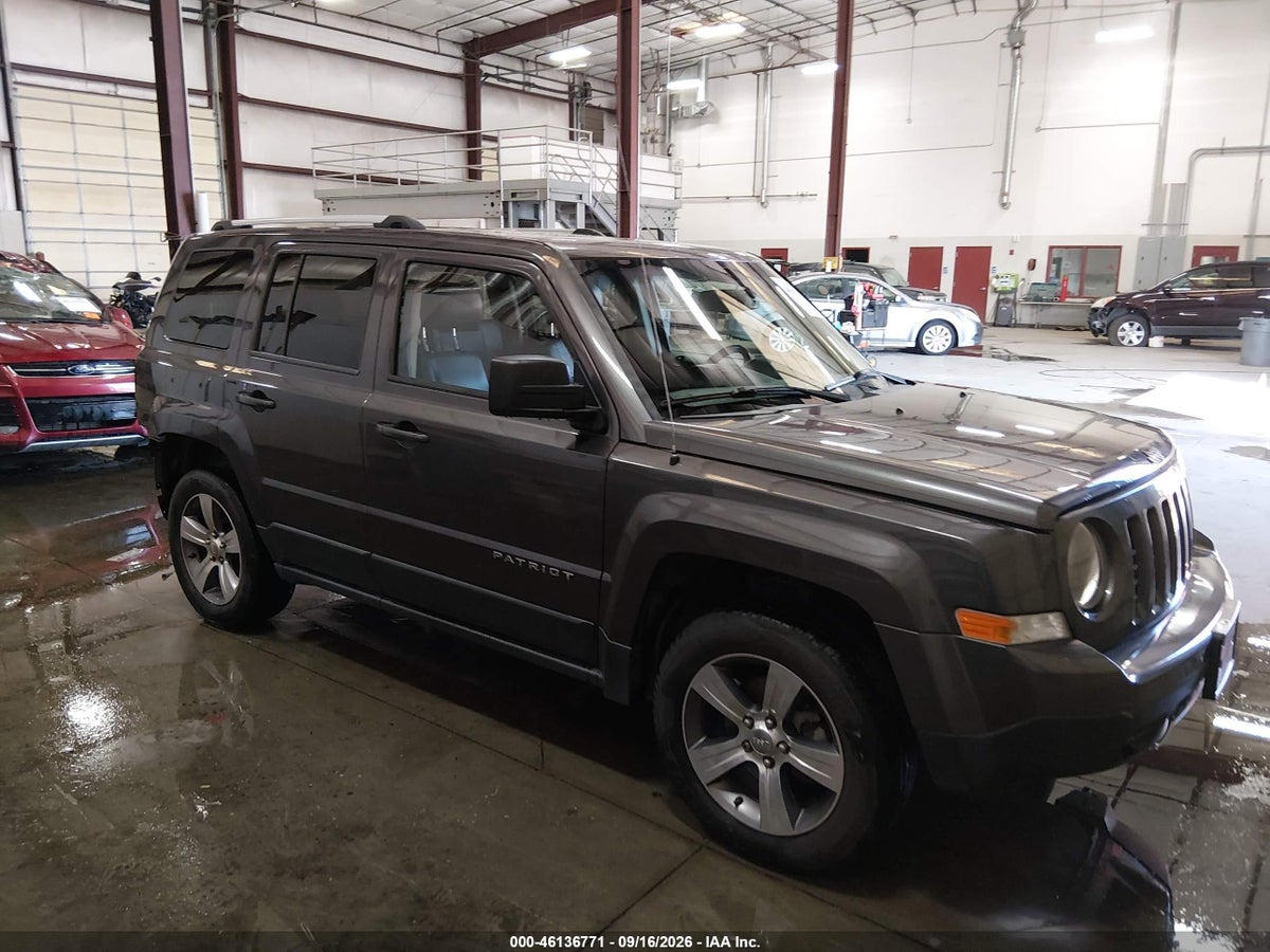 2017 JEEP PATRIOT HIGH ALTITUDE 4X4
