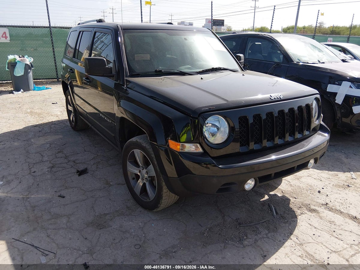 2017 JEEP PATRIOT HIGH ALTITUDE 4X4