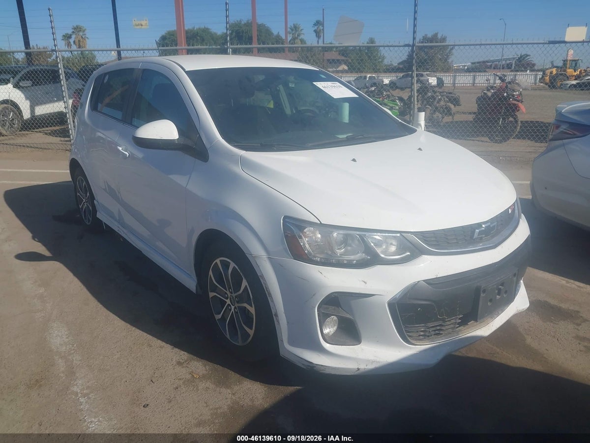 2020 CHEVROLET SONIC FWD LT 5-DOOR