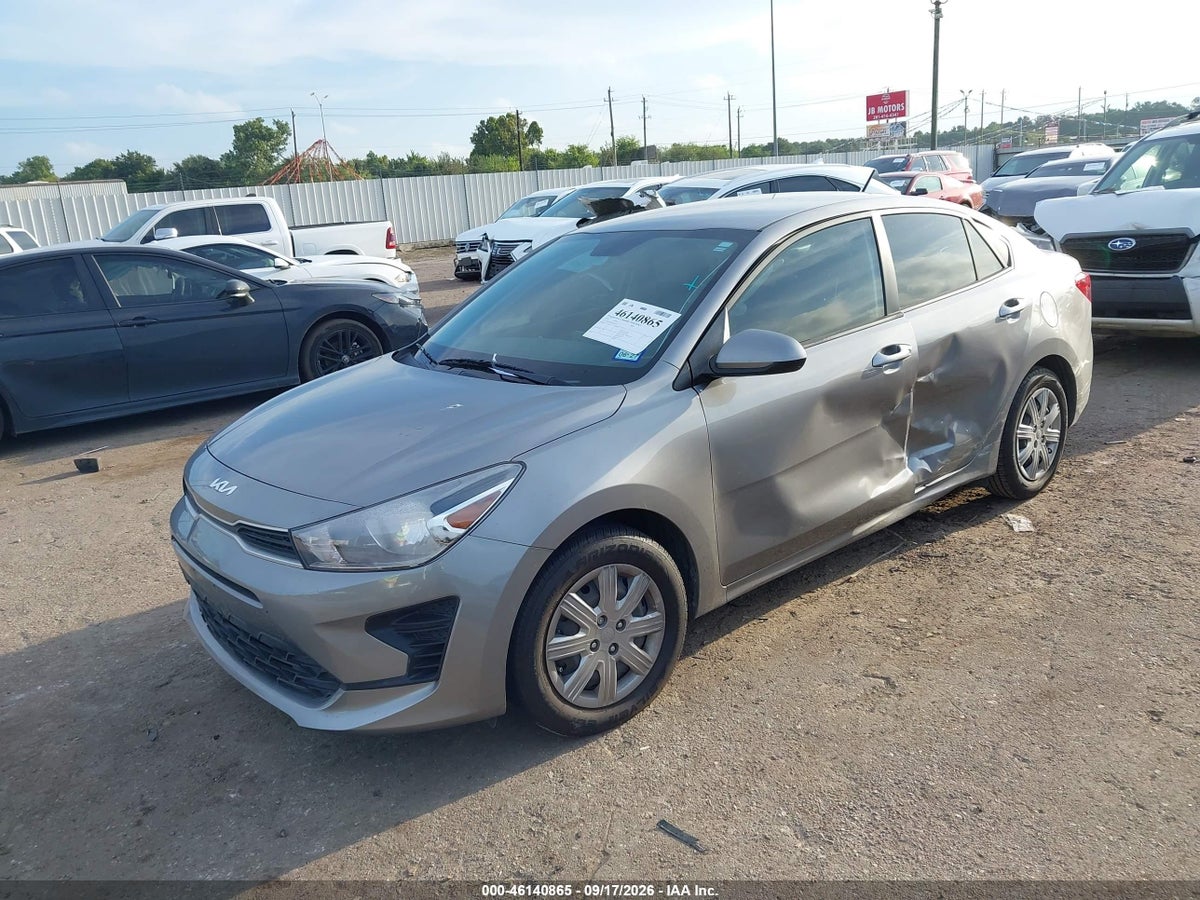 2023 KIA RIO S — photo 2