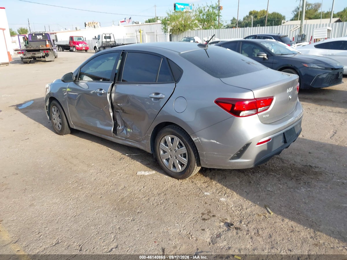 2023 KIA RIO S — photo 3