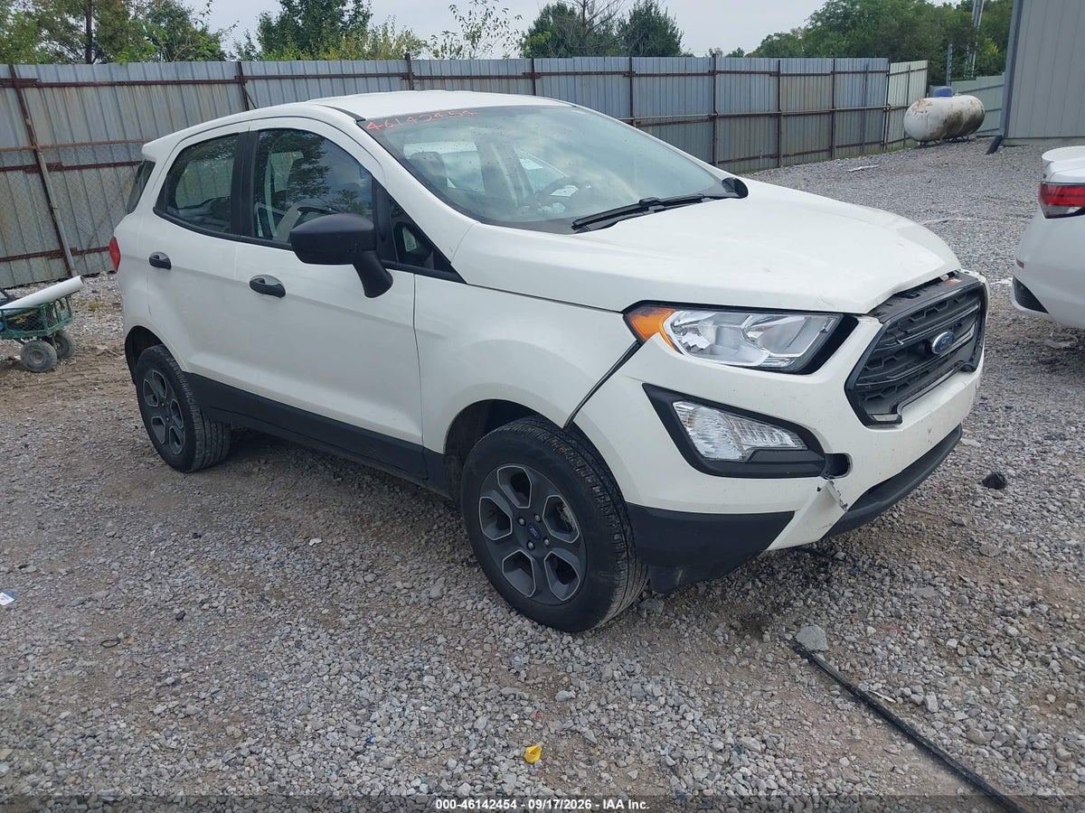 2022 FORD ECOSPORT S