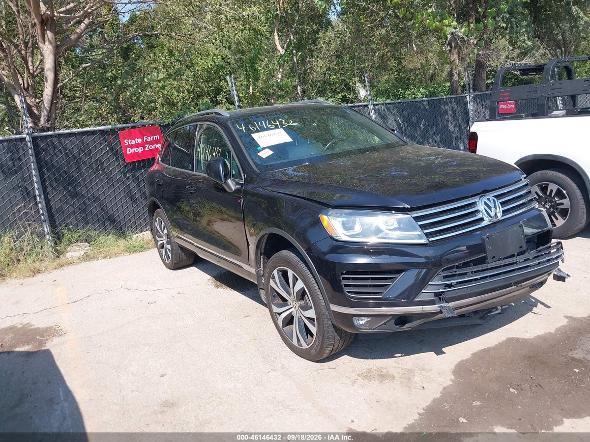 2017 VOLKSWAGEN TOUAREG V6 WOLFSBURG EDITION