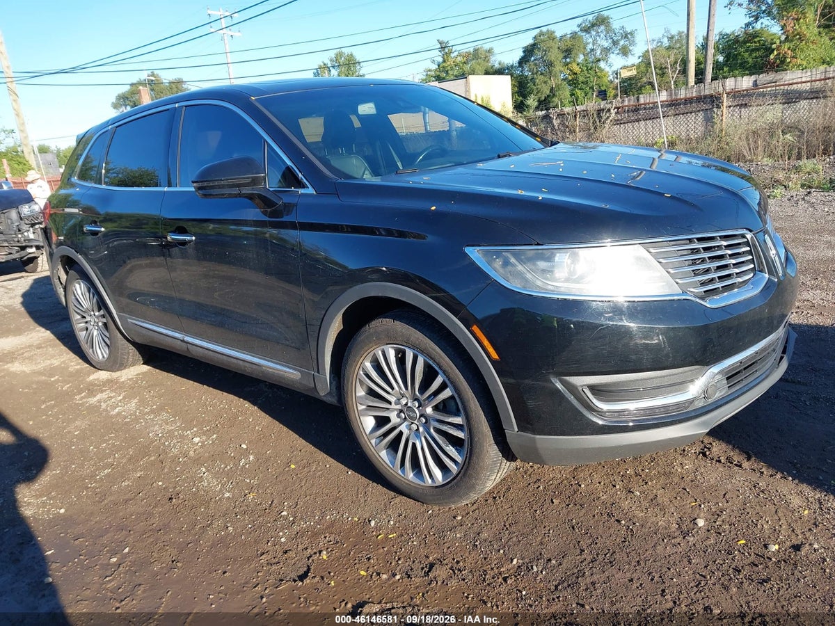 2018 LINCOLN MKX RESERVE