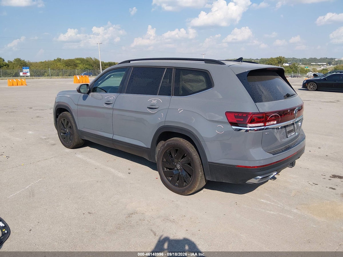 2026 VOLKSWAGEN ATLAS SE WITH TECHNOLOGY — снимка 3