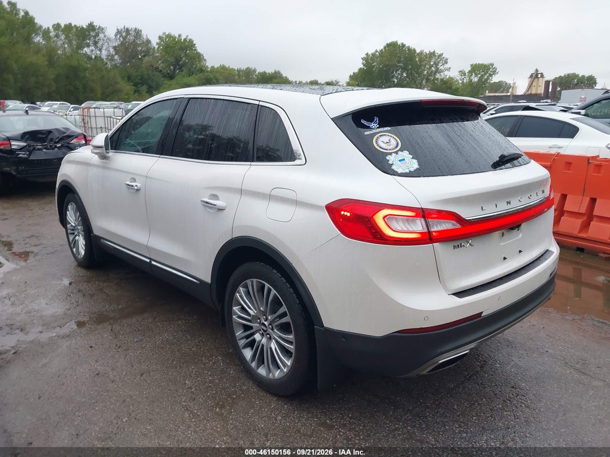 2018 LINCOLN MKX RESERVE — photo 3