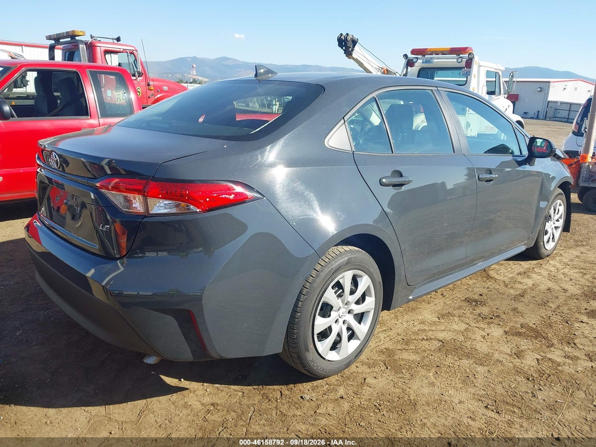 2026 TOYOTA COROLLA LE — photo 4