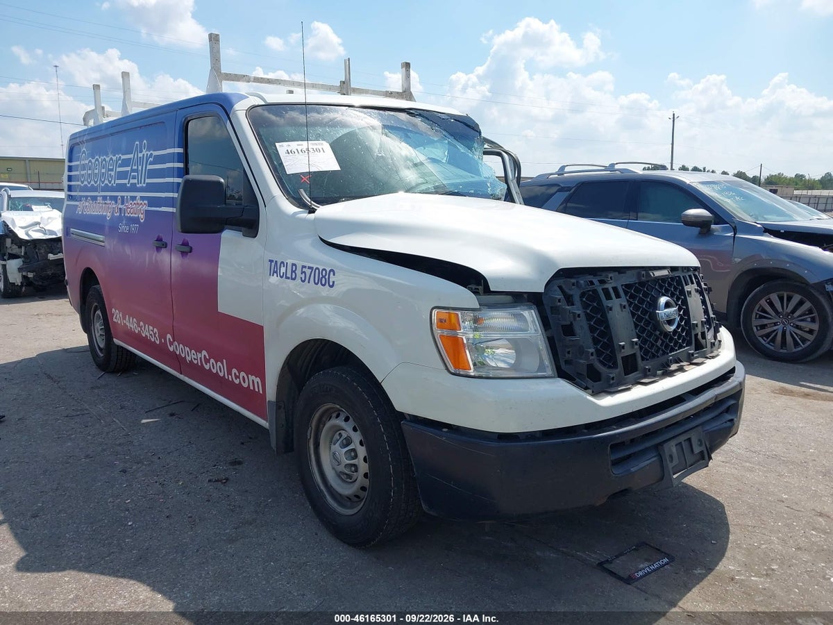 2019 NISSAN NV CARGO NV1500 S V6