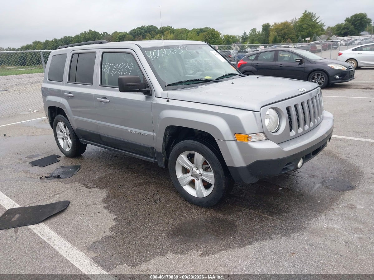 2017 JEEP PATRIOT LATITUDE 4X4