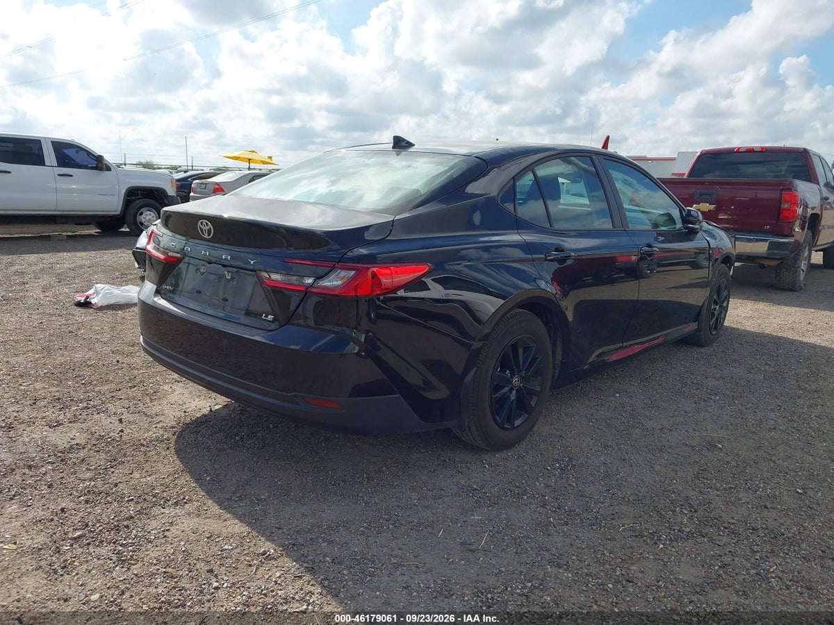 2026 TOYOTA CAMRY LE — снимка 4