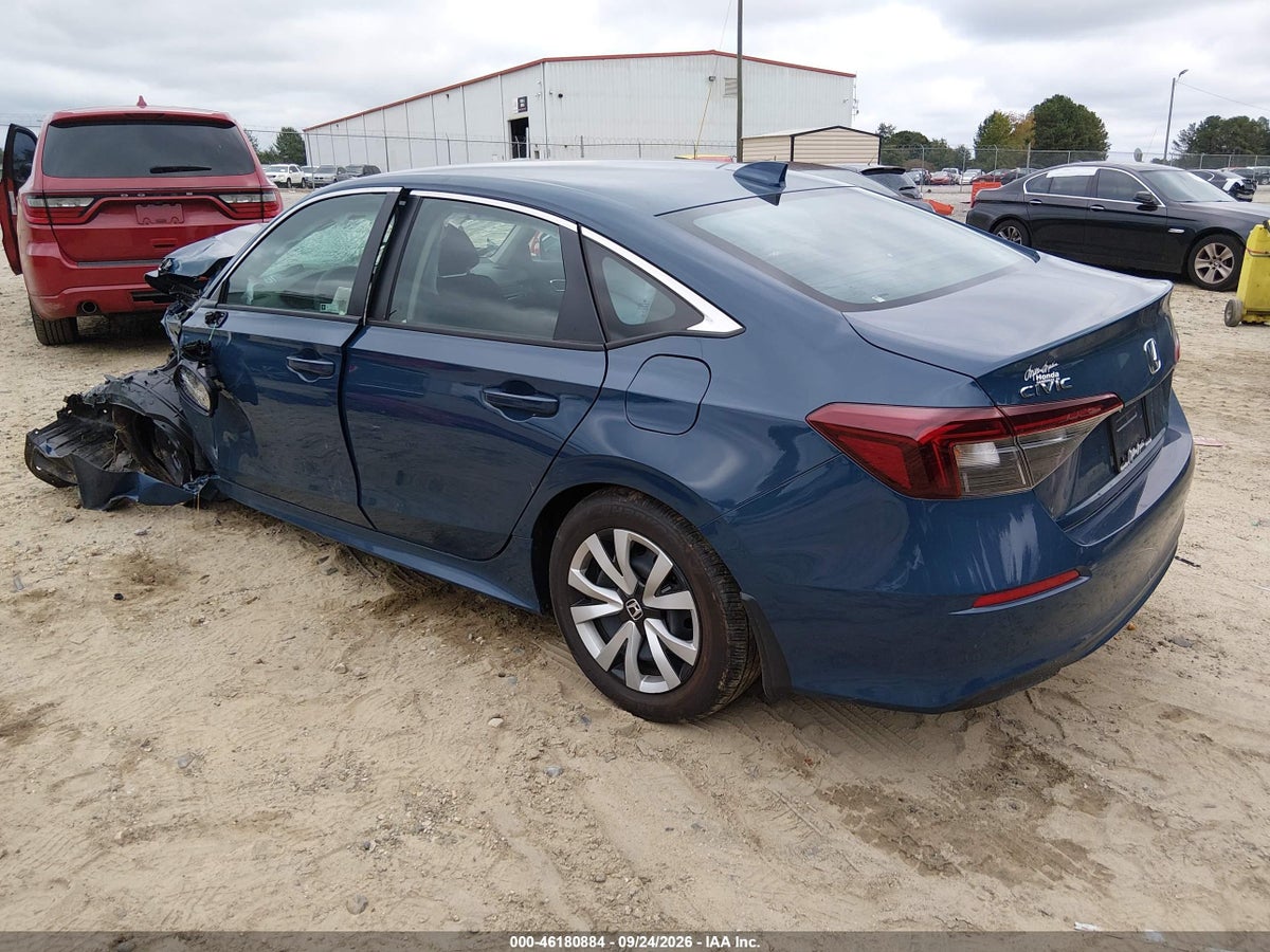 2026 HONDA CIVIC LX — photo 3