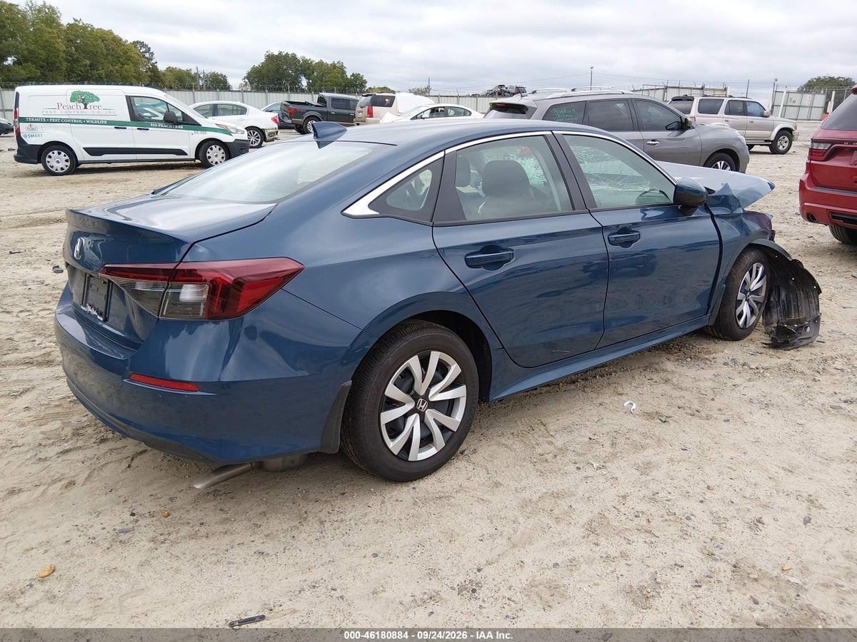 2026 HONDA CIVIC LX — photo 4