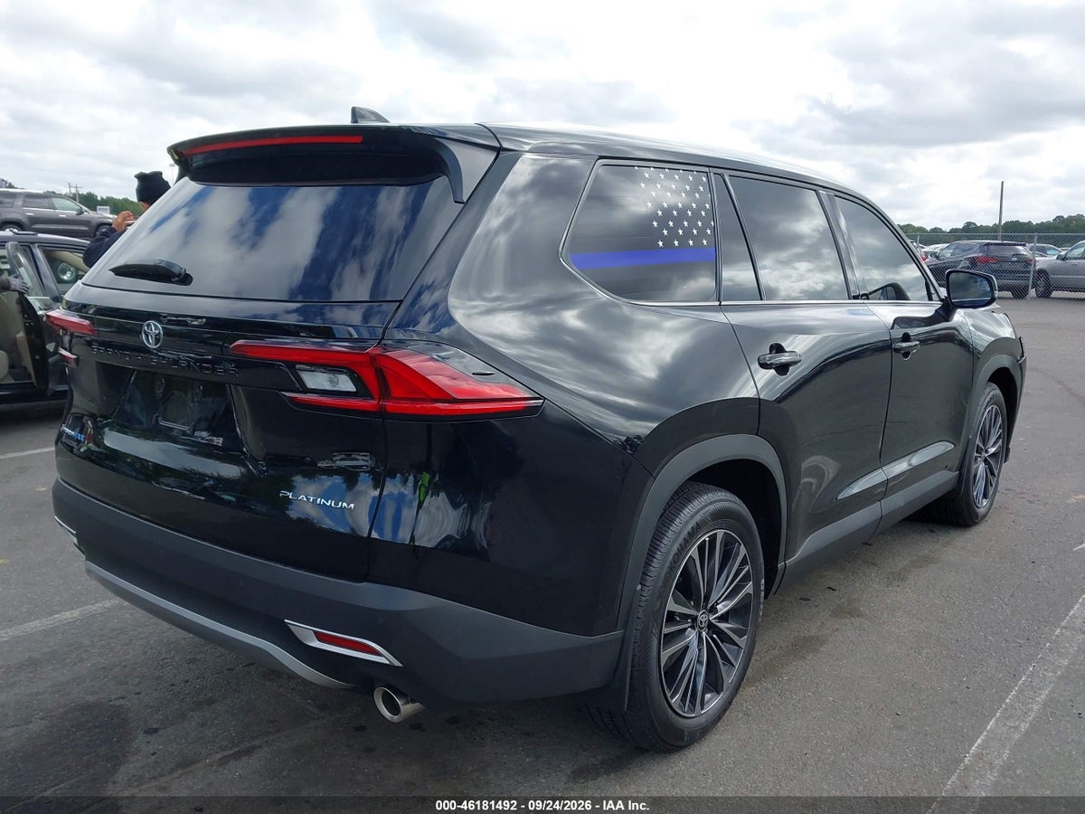 2026 TOYOTA GRAND HIGHLANDER HYBRID MAX PLATINUM — снимка 4