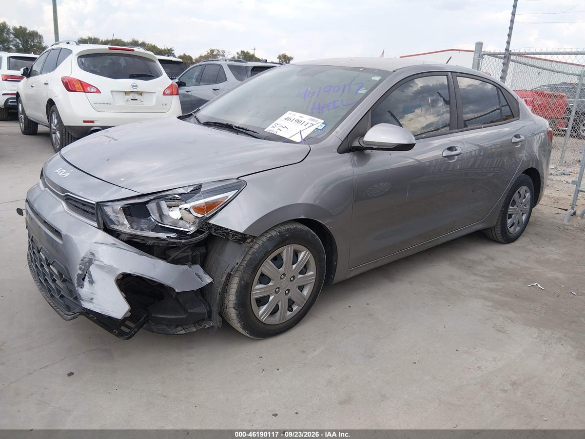 2023 KIA RIO S — снимка 2