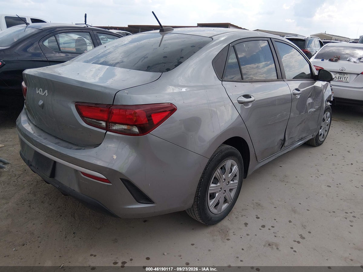 2023 KIA RIO S — снимка 4