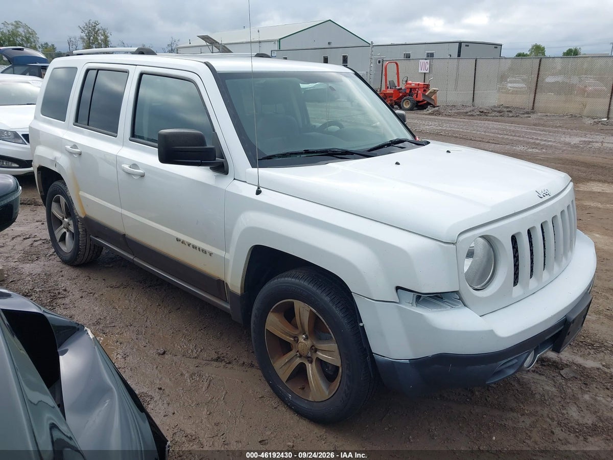 2017 JEEP PATRIOT HIGH ALTITUDE 4X4