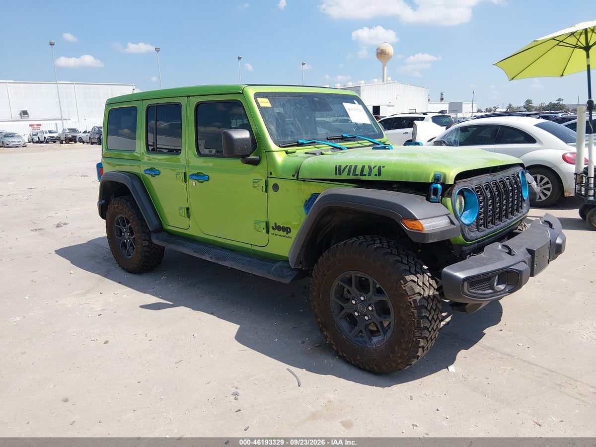 2026 JEEP WRANGLER WILLYS 4X4