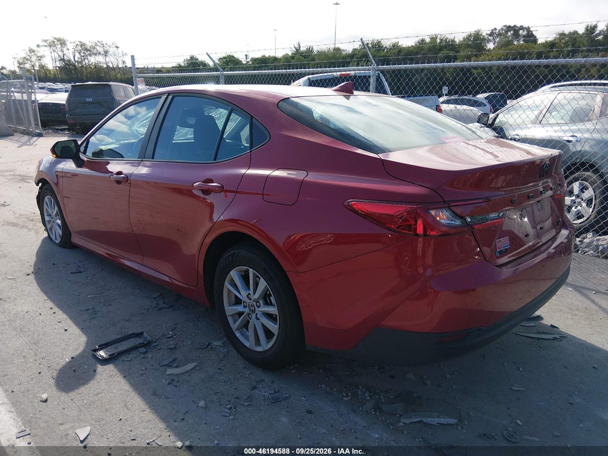 2026 TOYOTA CAMRY LE — снимка 3