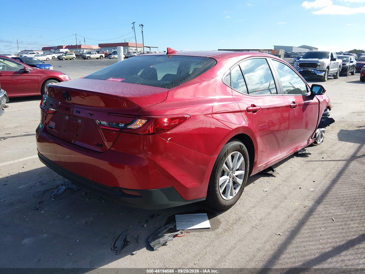 2026 TOYOTA CAMRY LE — снимка 4