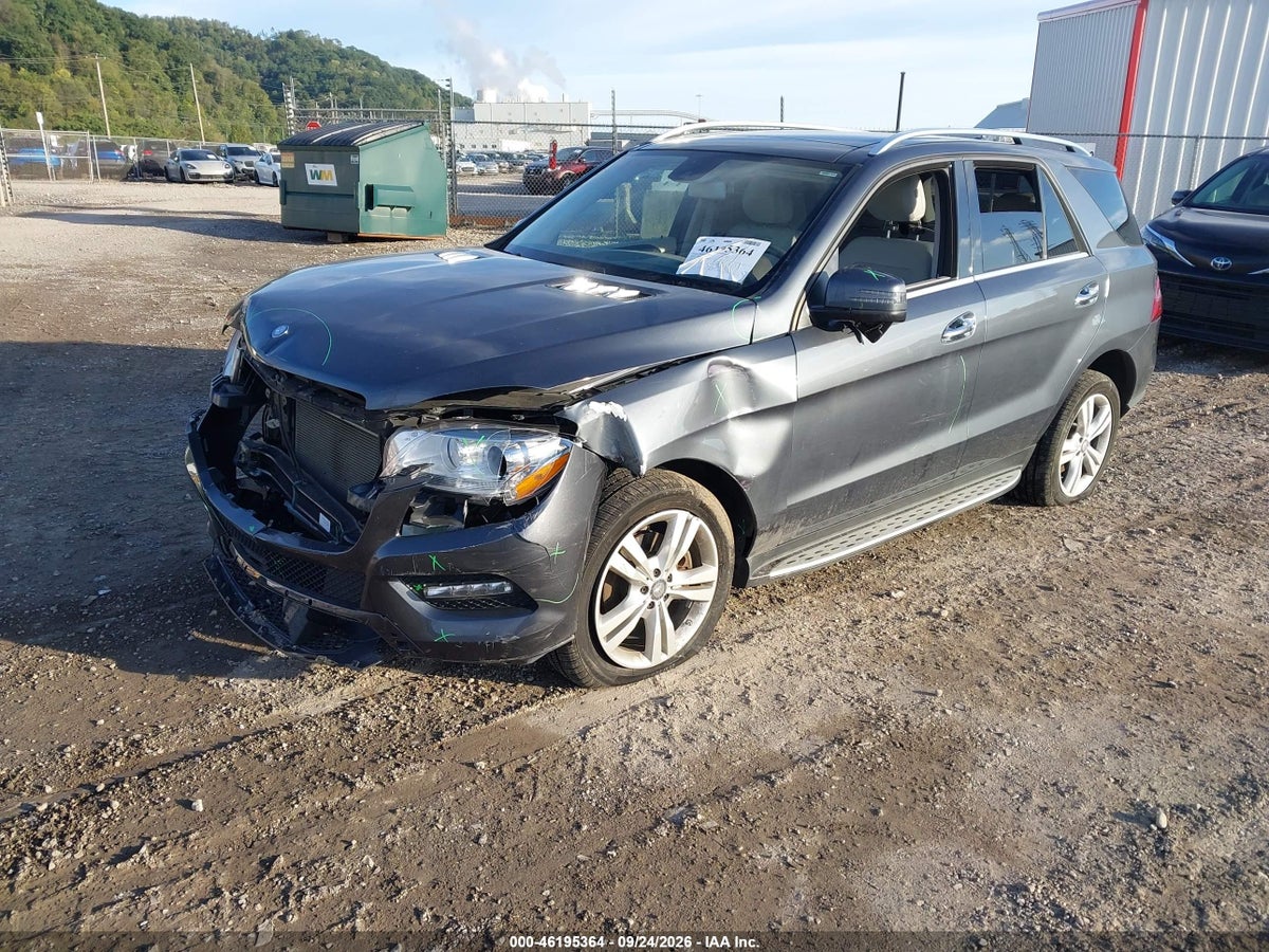 2015 MERCEDES-BENZ ML 350 4MATIC — снимка 2