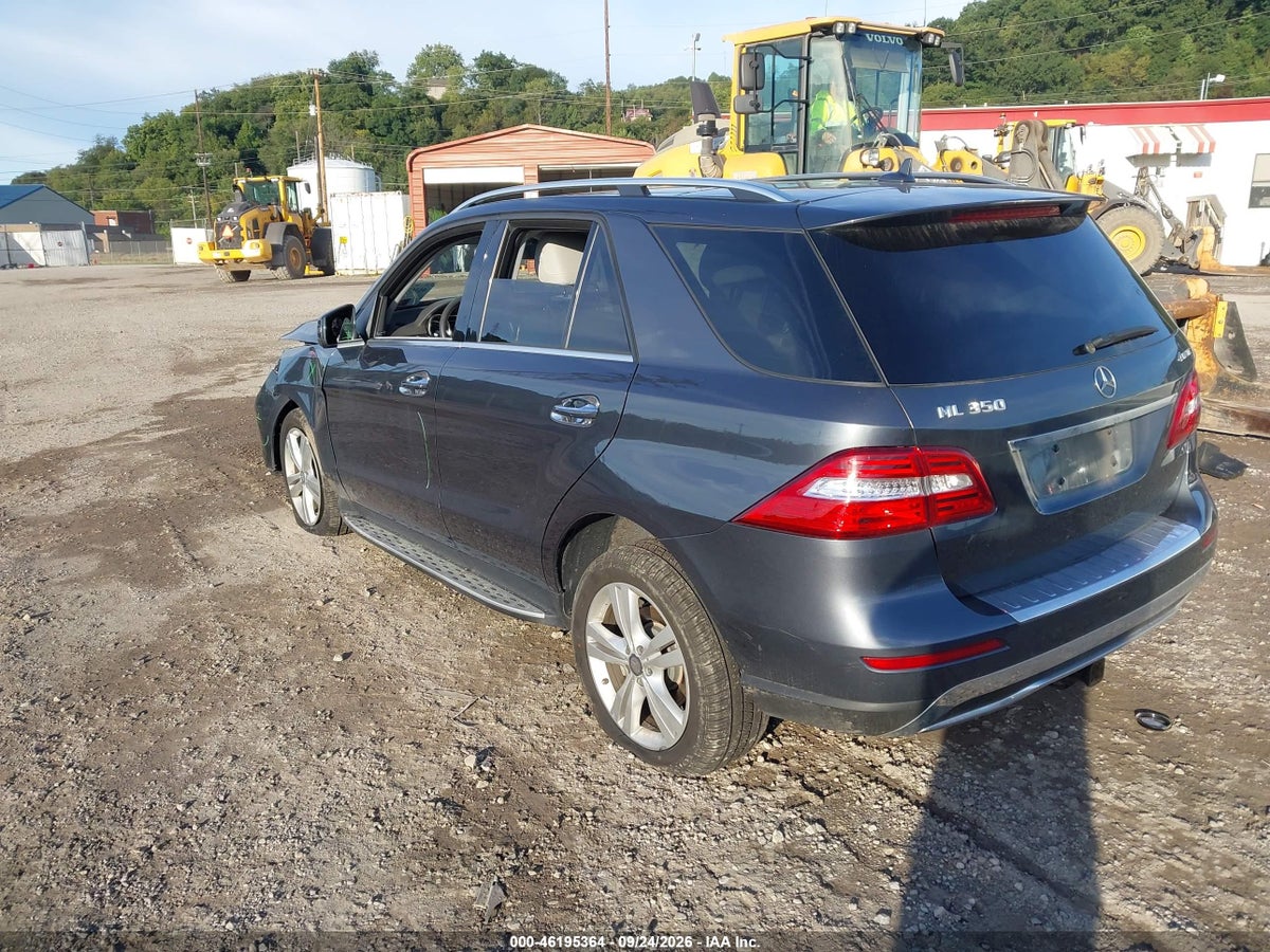 2015 MERCEDES-BENZ ML 350 4MATIC — снимка 3