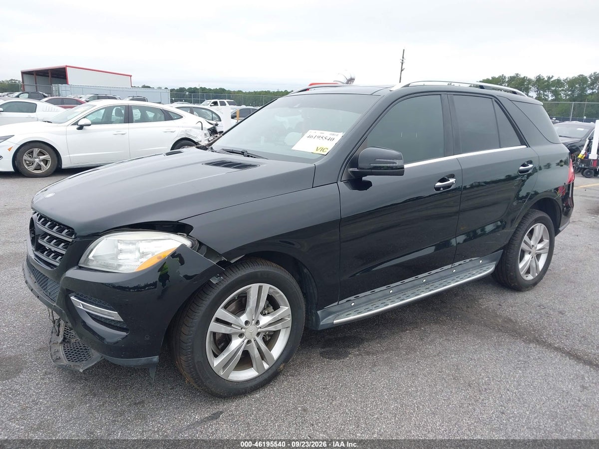 2015 MERCEDES-BENZ ML 350 4MATIC — снимка 2