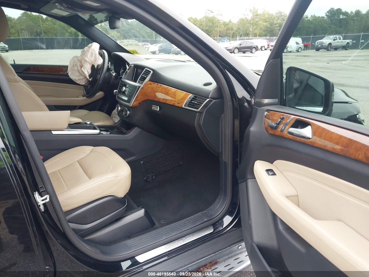 2015 MERCEDES-BENZ ML 350 4MATIC — снимка 5