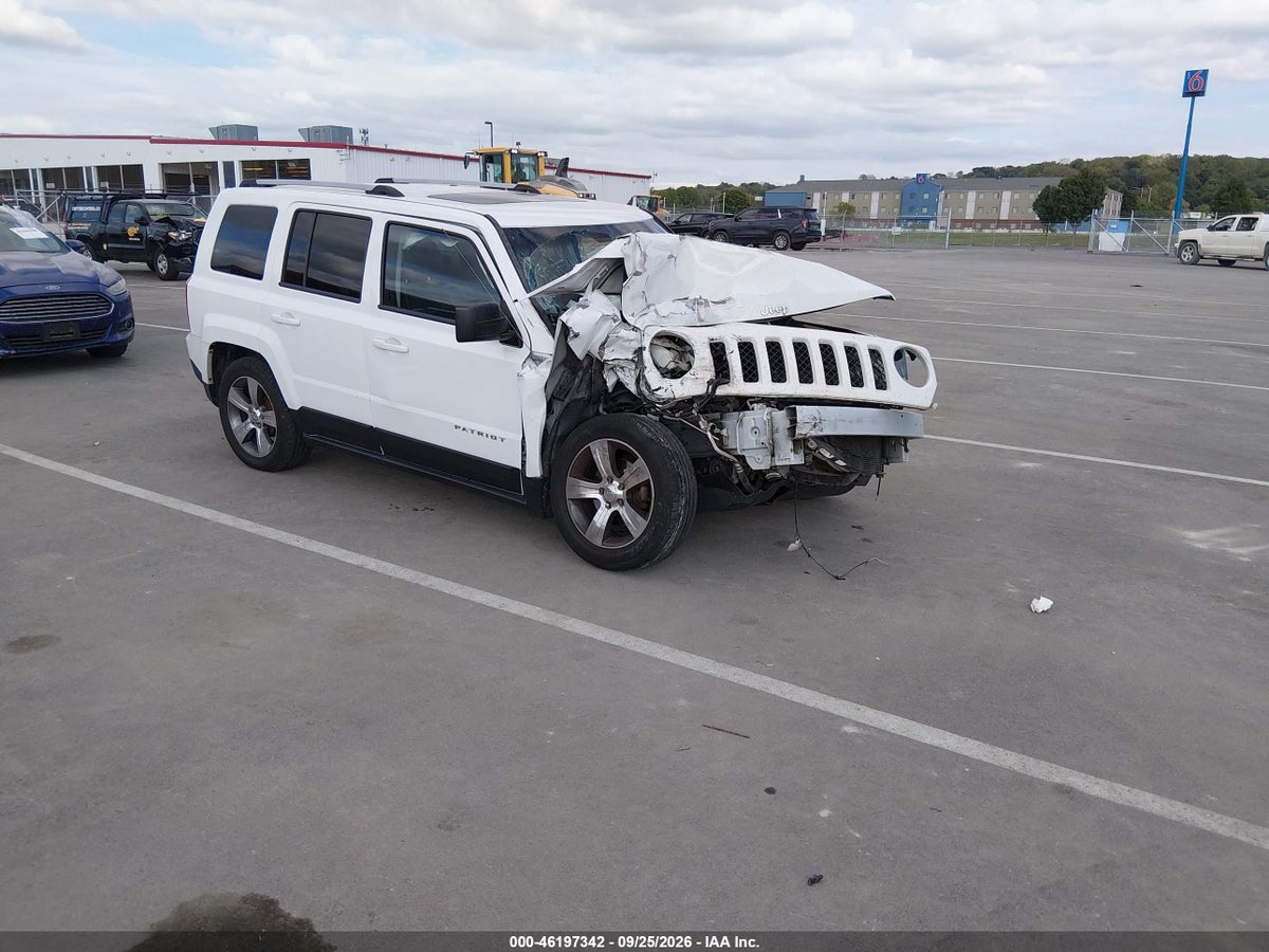 2017 JEEP PATRIOT HIGH ALTITUDE FWD