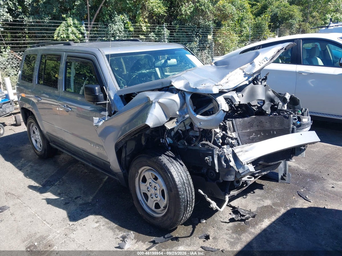 2017 JEEP PATRIOT SPORT 4X4