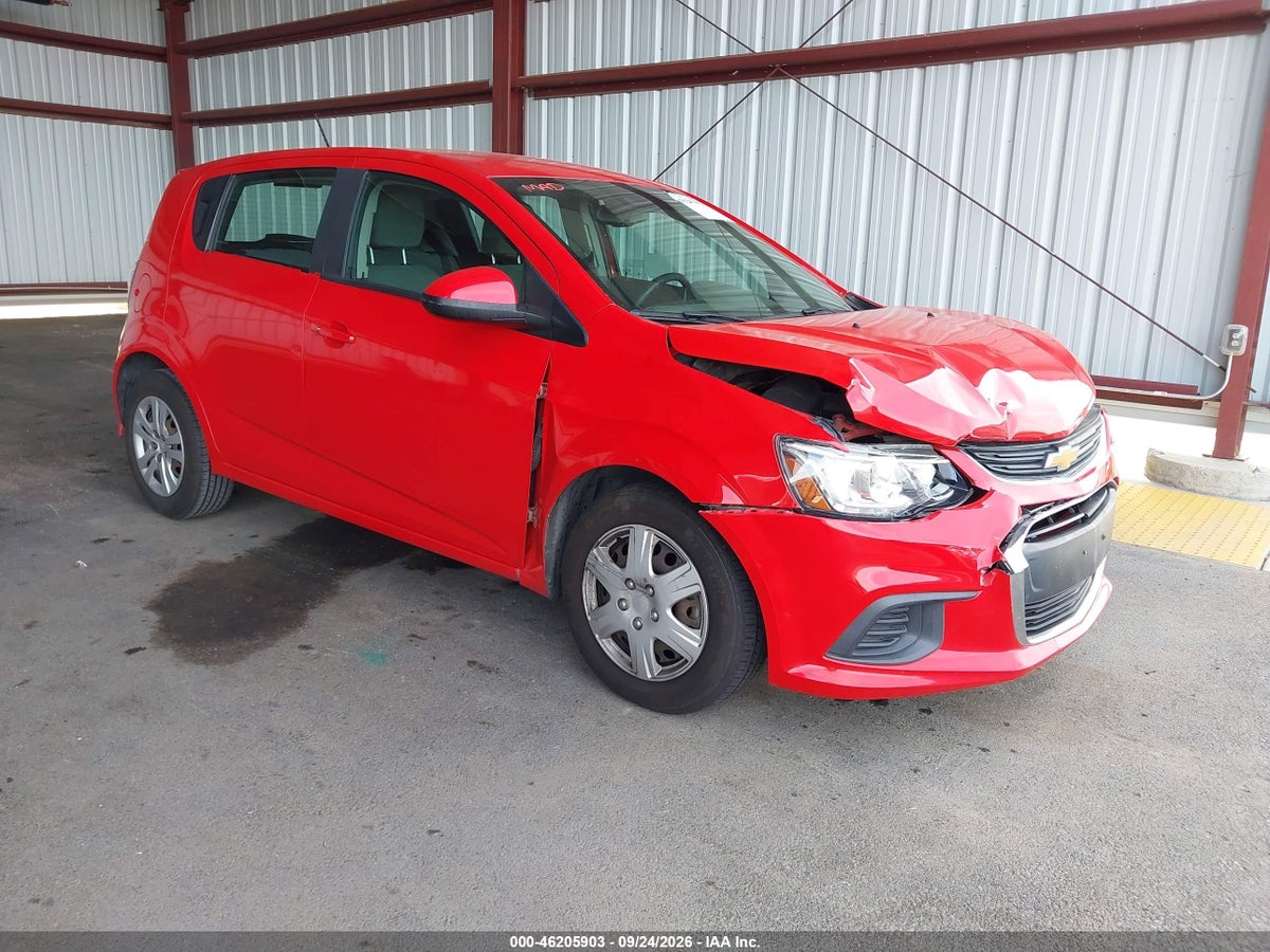 2020 CHEVROLET SONIC FWD 1FL 5-DOOR