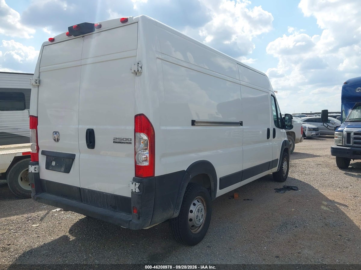 2026 RAM PROMASTER 2500 TRADESMAN HIGH ROOF 159 WB W/PASS SEAT — снимка 4