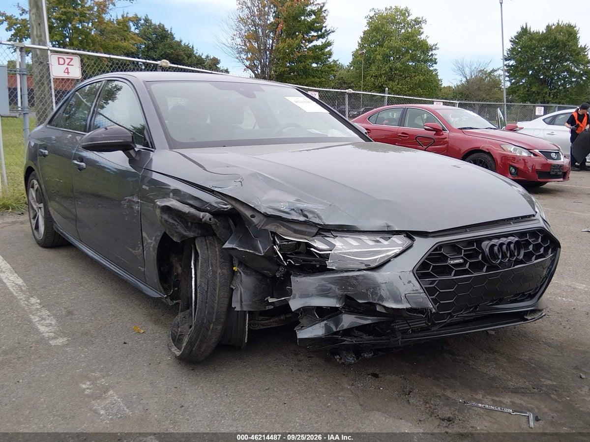 2024 AUDI A4 PREMIUM PLUS 45 TFSI S LINE QUATTRO S TRONIC
